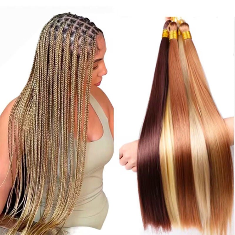 Bone Straight Braiding Hair - 22 inches - Braids and Wigs