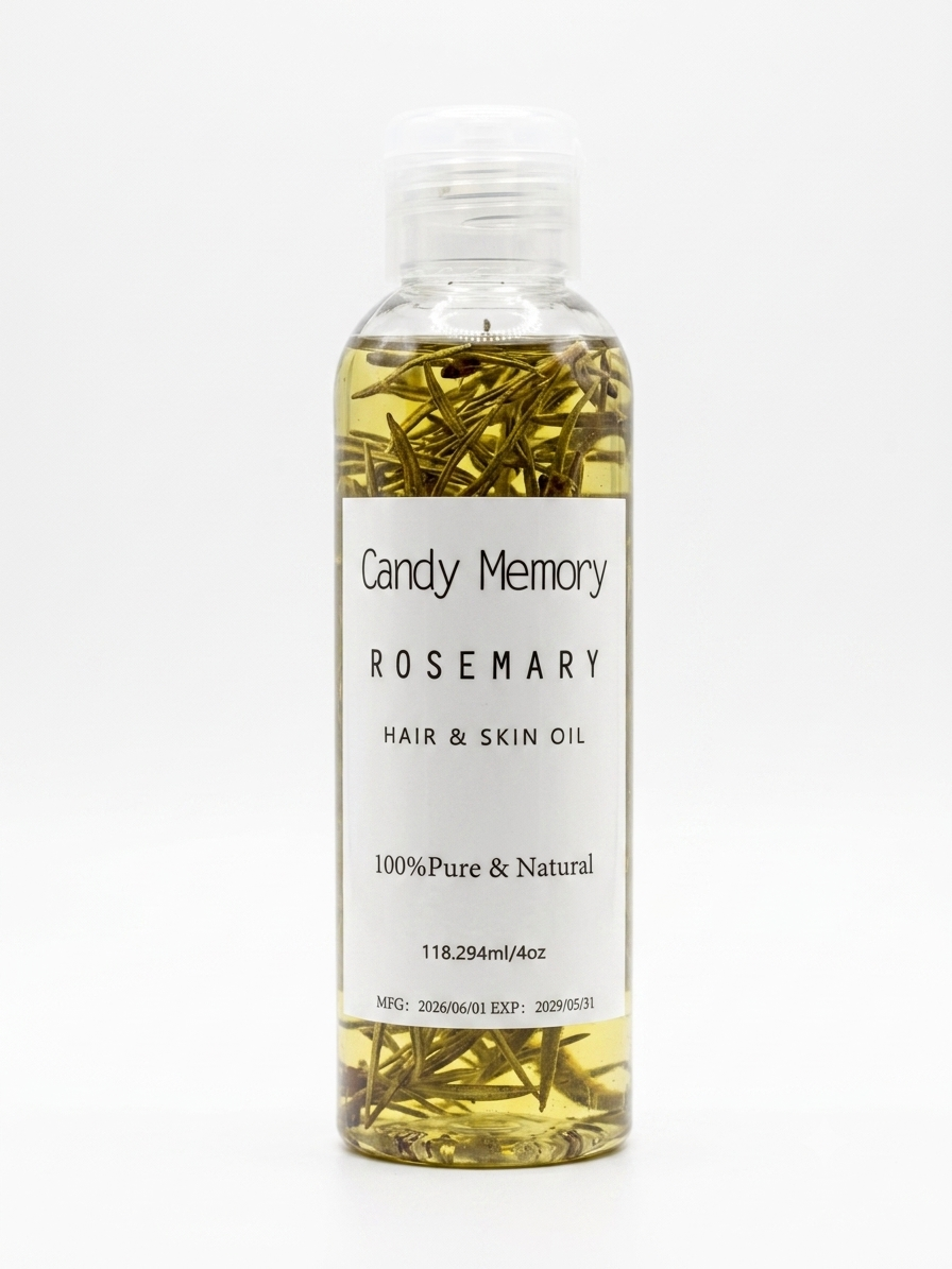 Rosemary Oil for Hair Growth 4oz – Scalp, Hair & Skin Oil