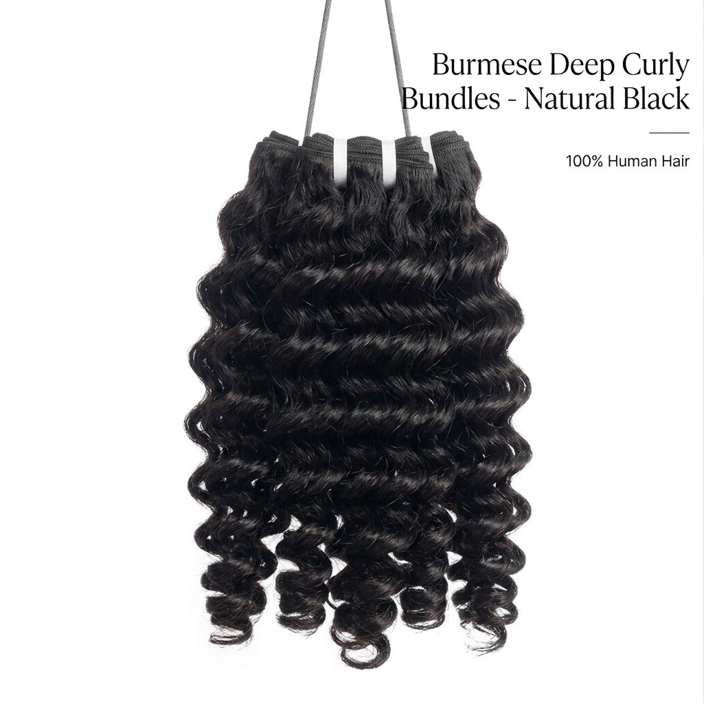 Prestige 15A Burmese Deep Curly Bundle 20"