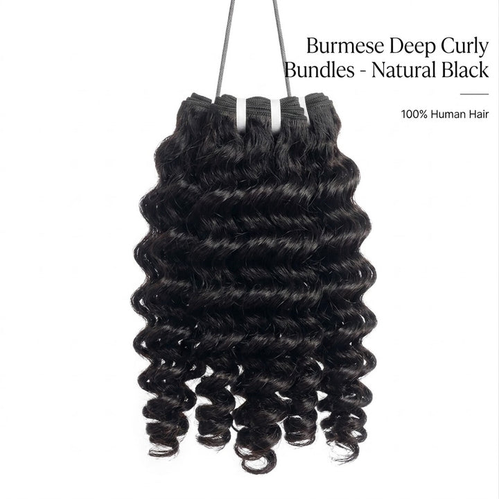 Prestige 15A Burmese Deep Curly Bundle 20"