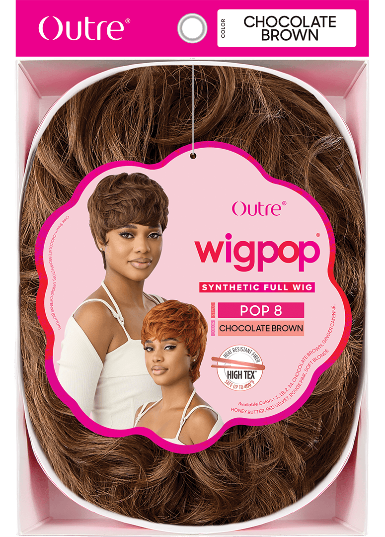 Outre Wigpop Premium Synthetic Full Wig - POP 8 - Braids and Wigs