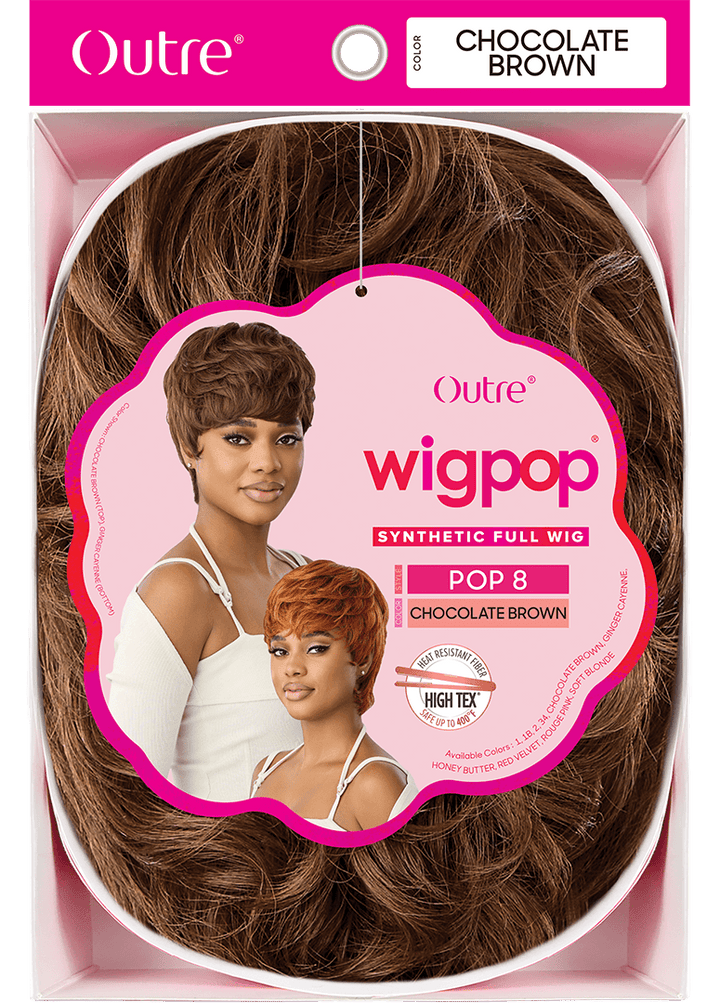 Outre Wigpop Premium Synthetic Full Wig - POP 8 - Braids and Wigs