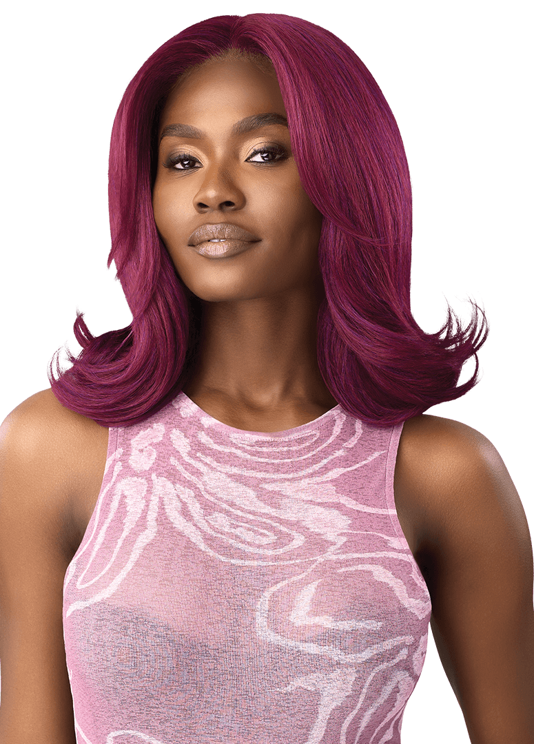Outre Perfect Hairline Swoop Series 13x4 HD Lace Front Wig - Swoop 14 - Braids and Wigs