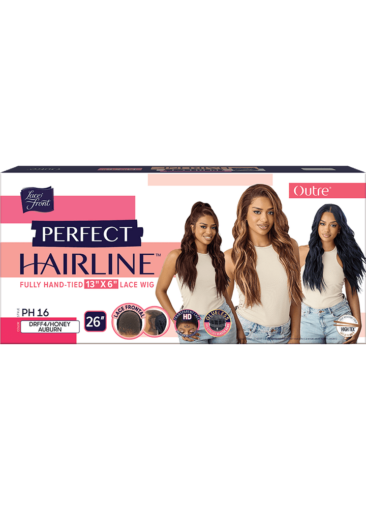 Outre Perfect Hairline Glueless HD 13x6 Lace Frontal Wig - PH 16 - Braids and Wigs