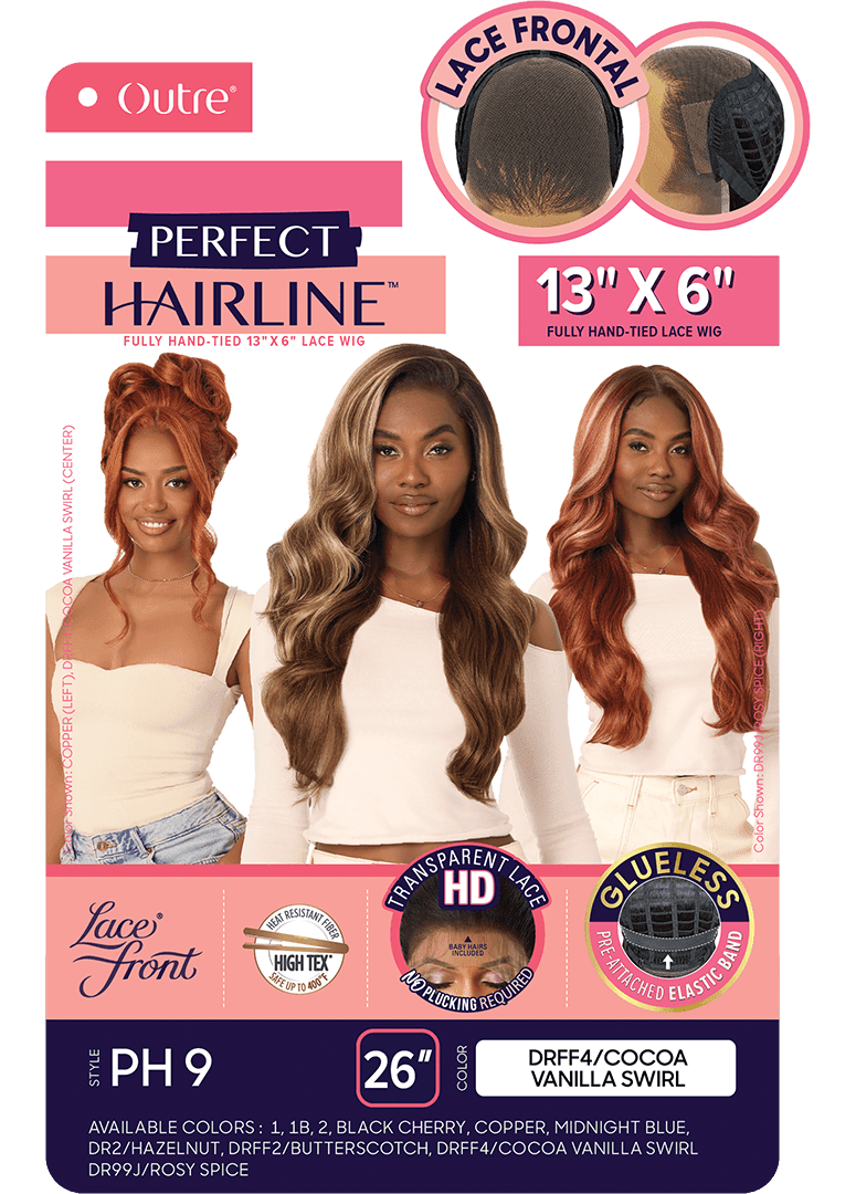 Outre Perfect Hairline Glueless HD 13x6 Lace Frontal Wig - PH 9 - Braids and Wigs