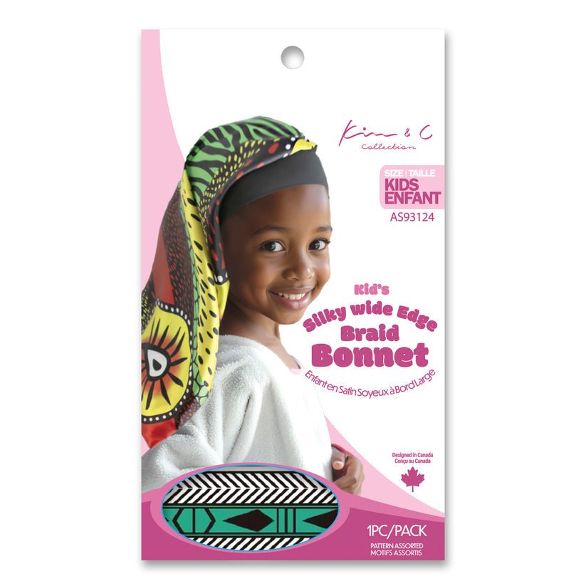 Kim & C Kids Braid Silky Bonnet - Braids and Wigs