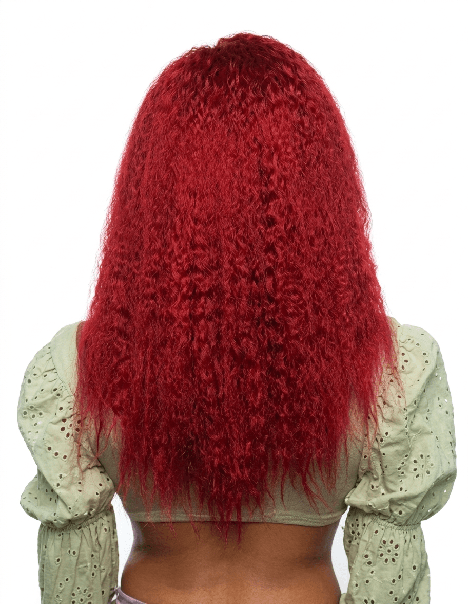 Mane Concept Trill 13A 13"x4" Ear to Ear Deep Lace Front Wig - TRE2301 Soft Crimp 22" - Braids and Wigs