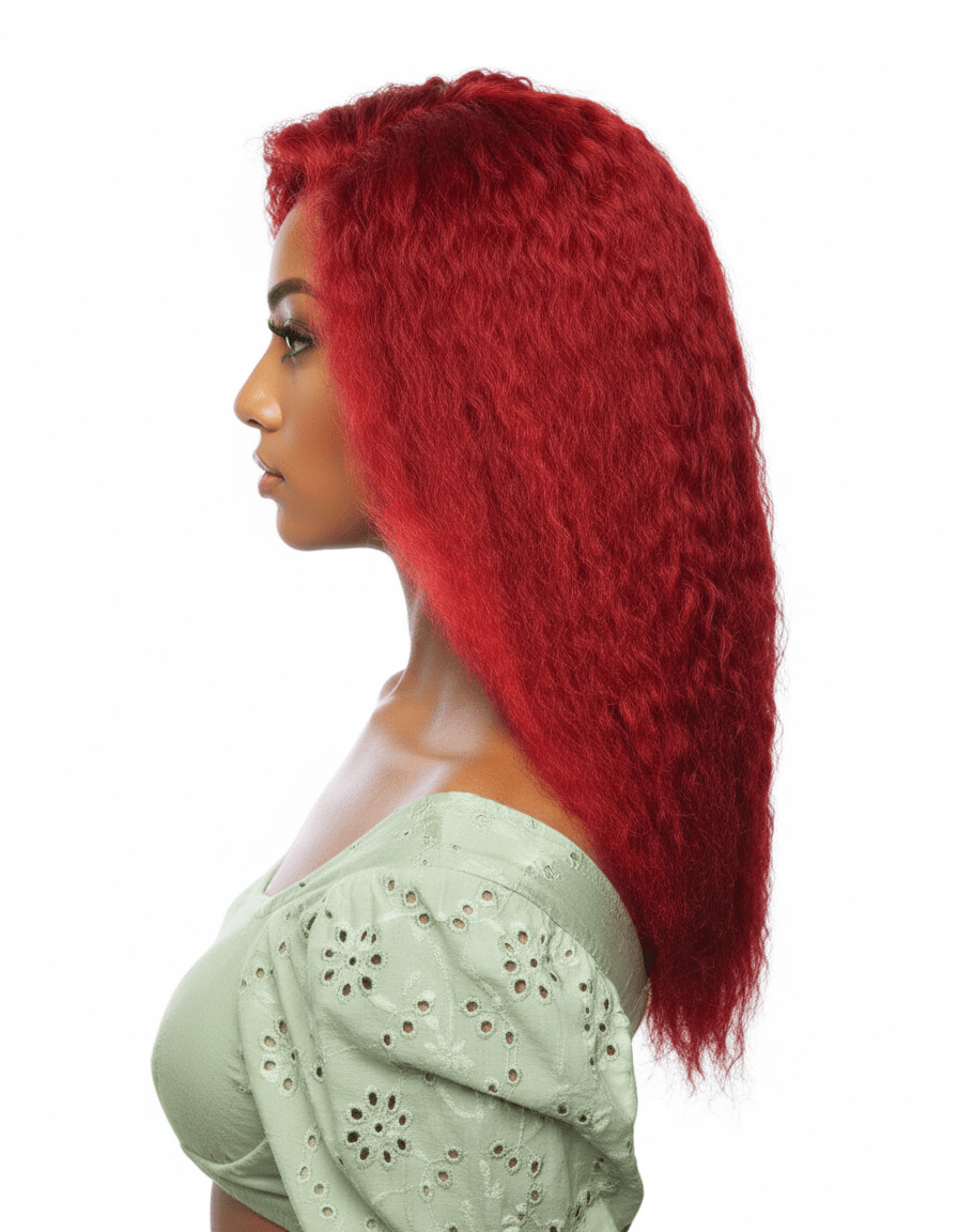 Mane Concept Trill 13A 13"x4" Ear to Ear Deep Lace Front Wig - TRE2301 Soft Crimp 22" - Braids and Wigs