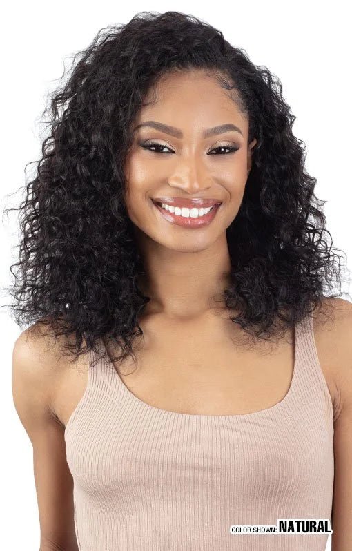 Shake N Go Freetress Naked Premium Synthetic Half Wig - Sunny Deep 18" - Braids and Wigs