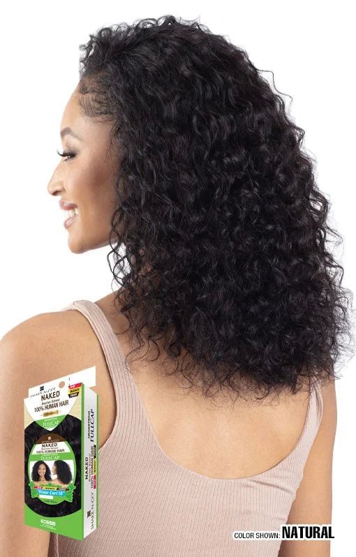 Shake N Go Freetress Naked Premium Synthetic Half Wig - Sunny Deep 18" - Braids and Wigs