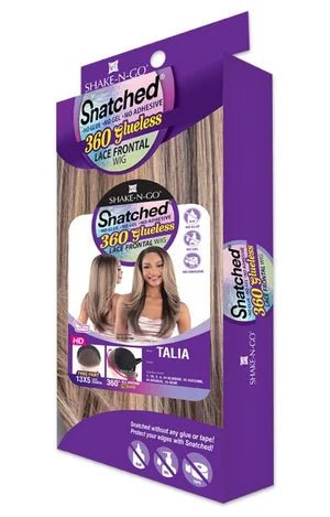 Shake N Go Freetress Snatched 360 Glueless Frontal Wig - Talia - Braids and Wigs