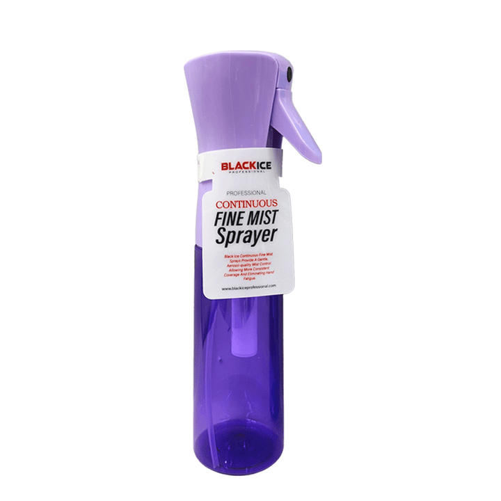 Black Ice Fine Mist Spray Bottle (10oz) - Braids and Wigs