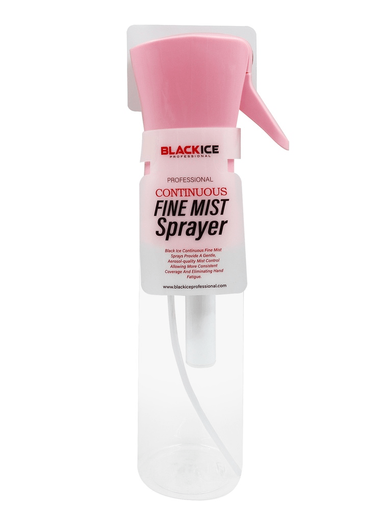 Black Ice Fine Mist Spray Bottle (10oz) - Braids and Wigs