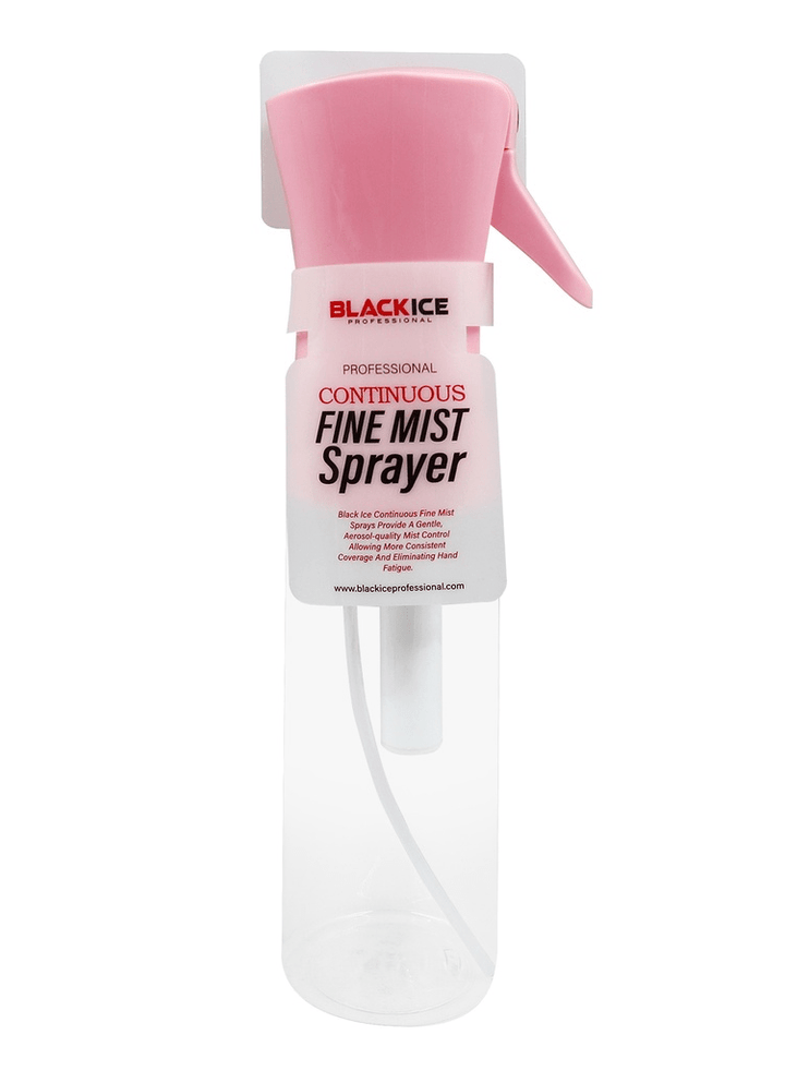 Black Ice Fine Mist Spray Bottle (10oz) - Braids and Wigs