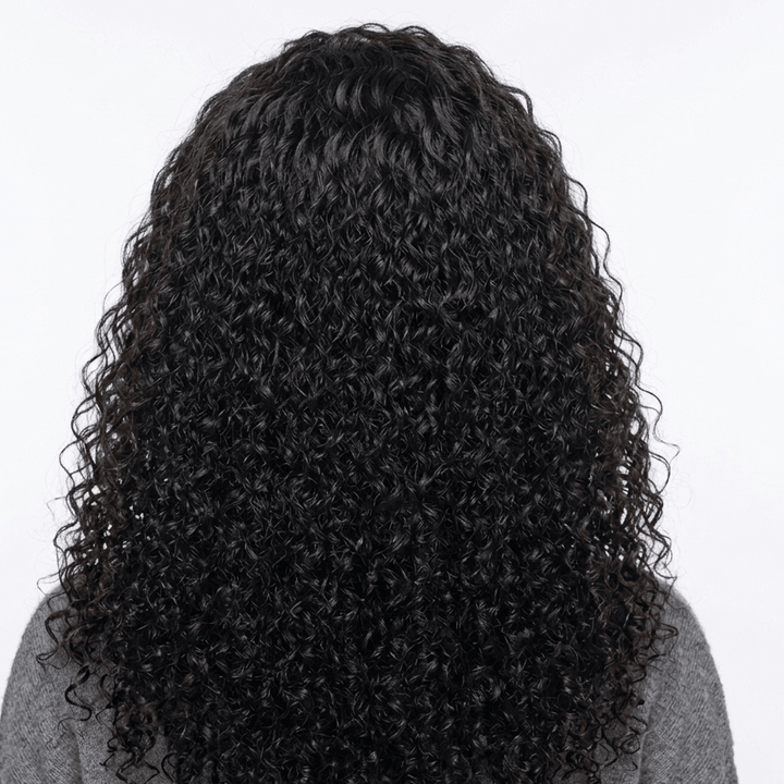 Human Hair Water Wave Headband Wig – Glueless & Easy Install - Braids and Wigs