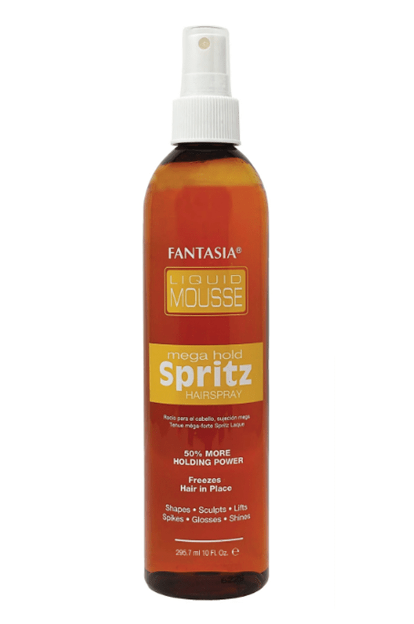 Fantasia Liquid Mousse Mega Hold Spritz (10oz) - Braids and Wigs