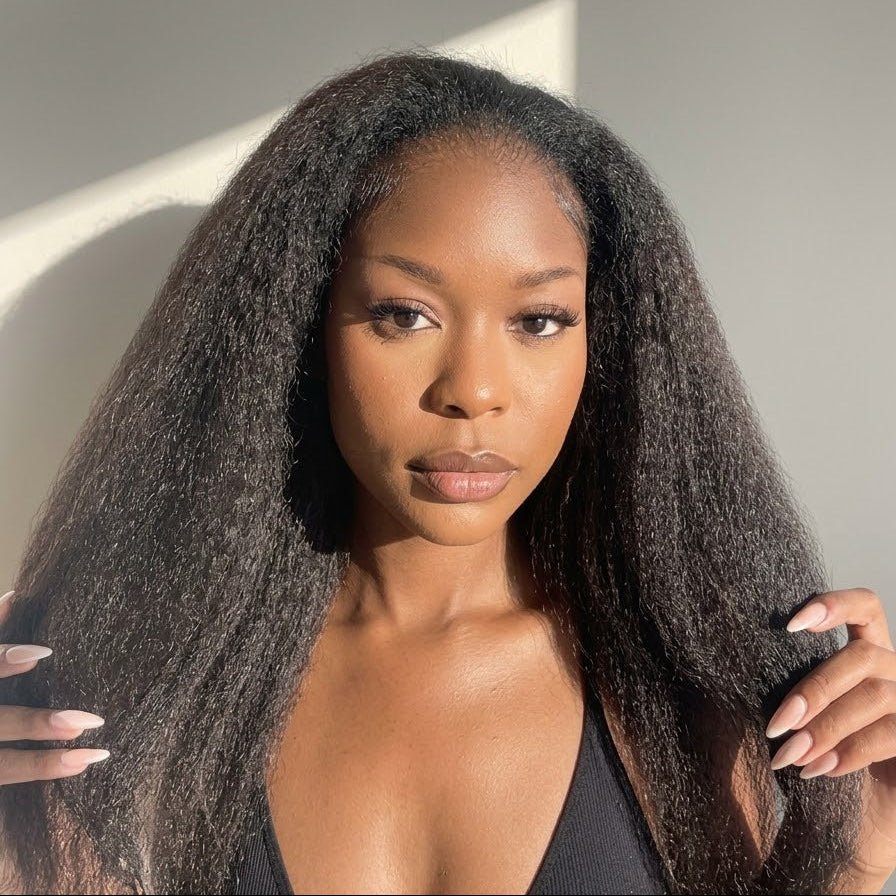 Prestige Kinky Straight Bundle 20" (Brazilian Remy, Yaki) - Braids and Wigs
