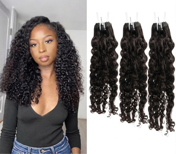 Premium Burmese Curly Bundles  – 100% Unprocessed Virgin Remy Human Hair Weave Extensions
