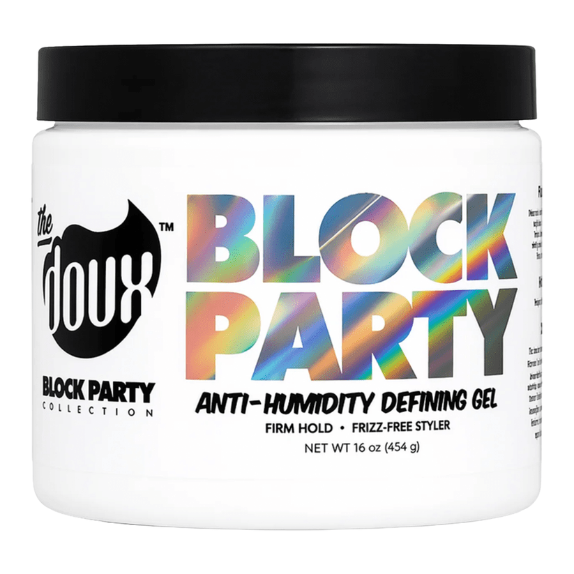 The Doux Block Party Anti-Humidity Defining Gel (16oz) - Braids and Wigs