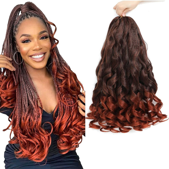 French Curl Braiding Hair 20 Inch