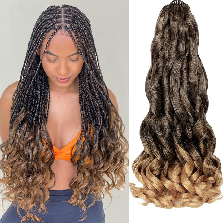 French Curl Braiding Hair 24 Inch