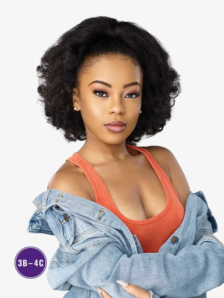 Sensationnel Drawstring Ponytail Instant Pony Curls Kinks N Co Rain Maker - Braids and Wigs