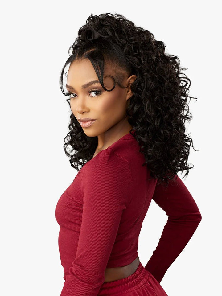 Sensationnel Half Wig N Pony Wrap Instant Up N Down - UD 25 - Braids and Wigs