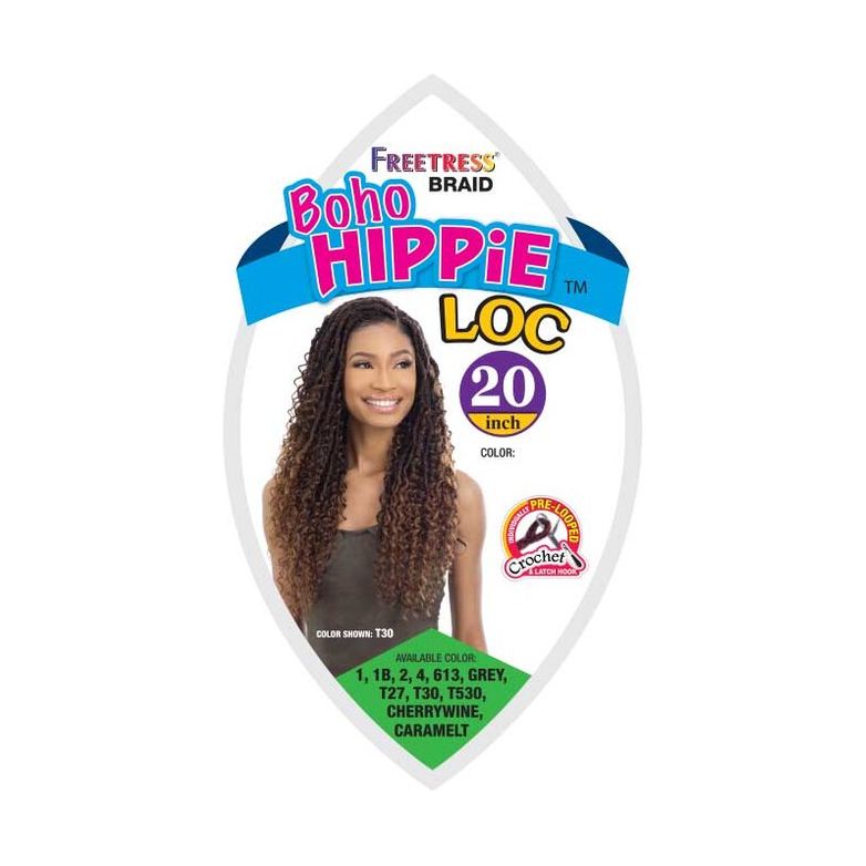 Freetress Synthetic Hair Crochet - BOHO HIPPIE LOC 20"