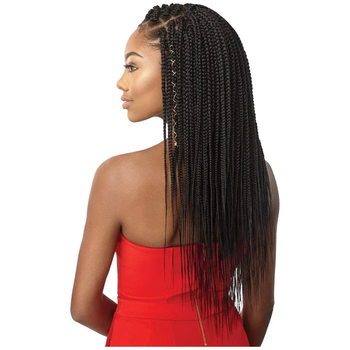 OUTRE X-Pression Twist - MEDIUM BOX BRAID NATURAL TIP 45 STRANDS 26"