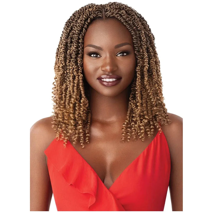 Outre Twisted Up Wavy Bomb Twist Curly Tip 12” Crochet Braids