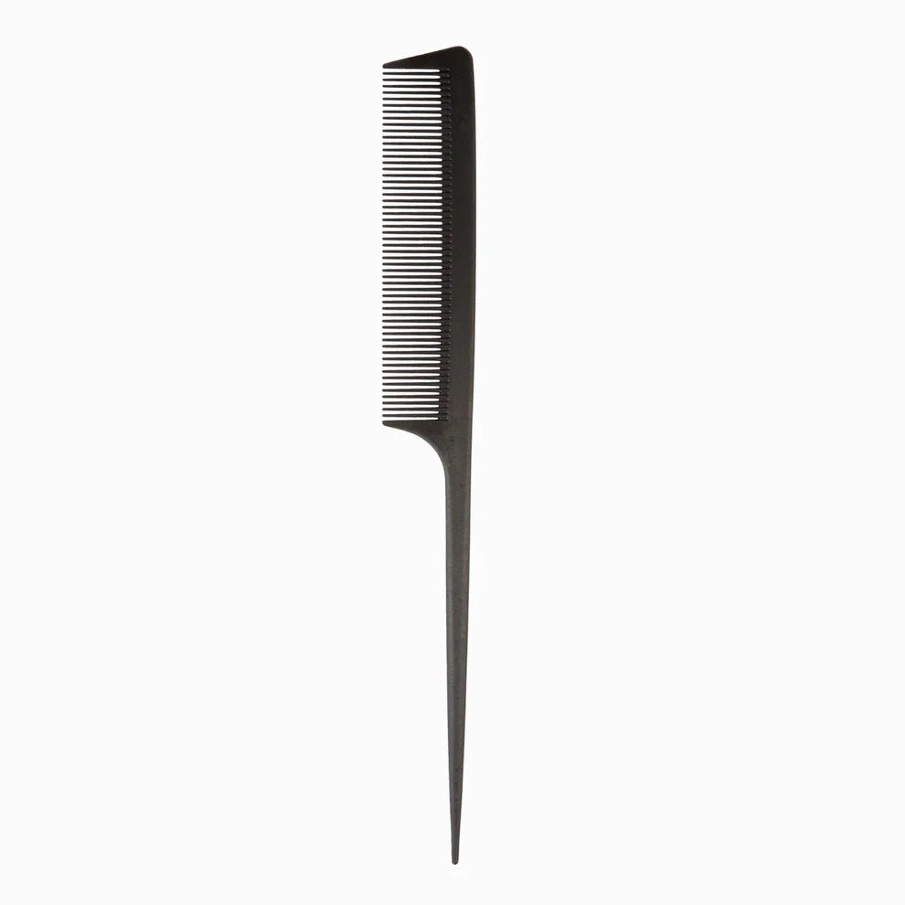 Kim & C Carbon Rat Tail Comb 8 1/2 inch - Braids and Wigs