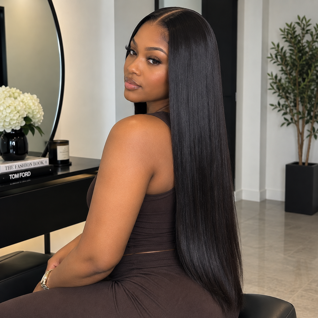 Luxury Virgin Human Hair Bundle – Bone Straight