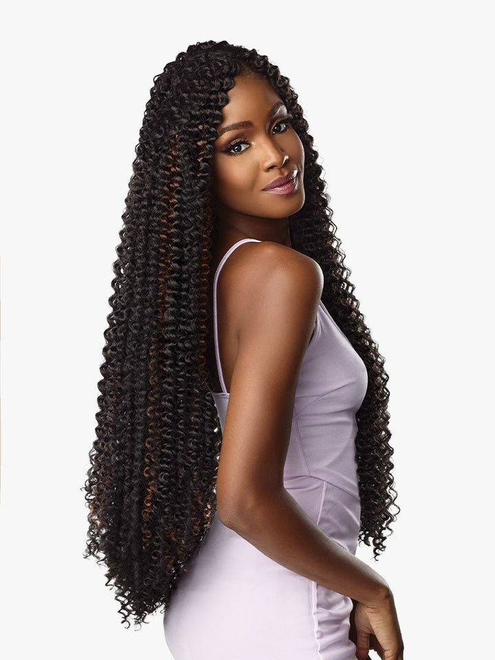 Sensationnel Lulutress Crochet Braid Water Wave 24" - Braids and Wigs