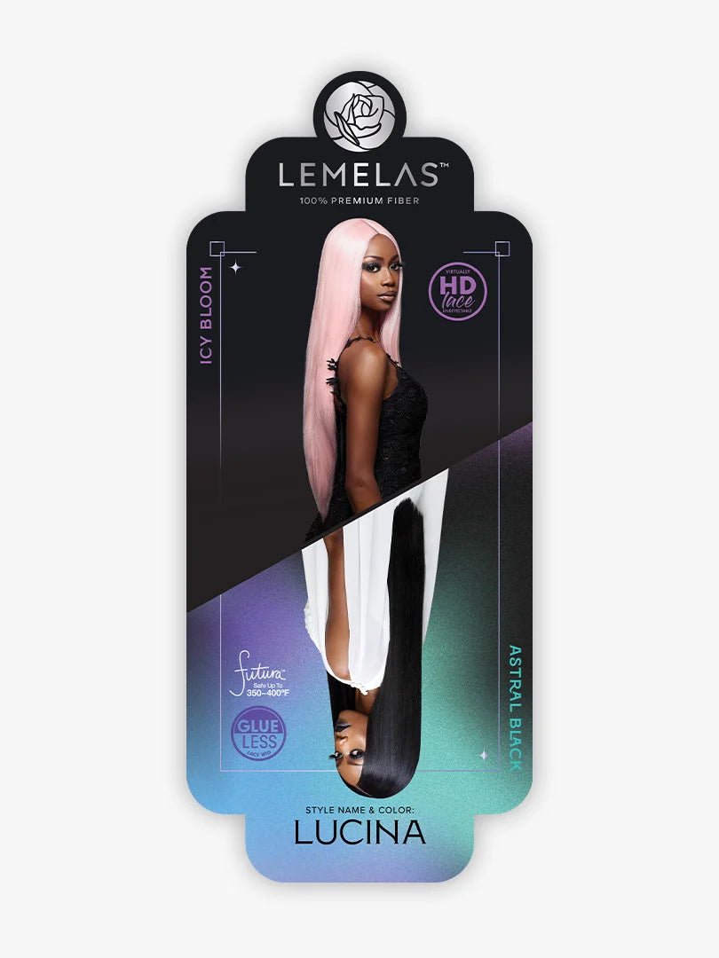 Sensationnel Lemelas Pre - Plucked HD Lace Synthetic Wig - Lucina - Braids and Wigs