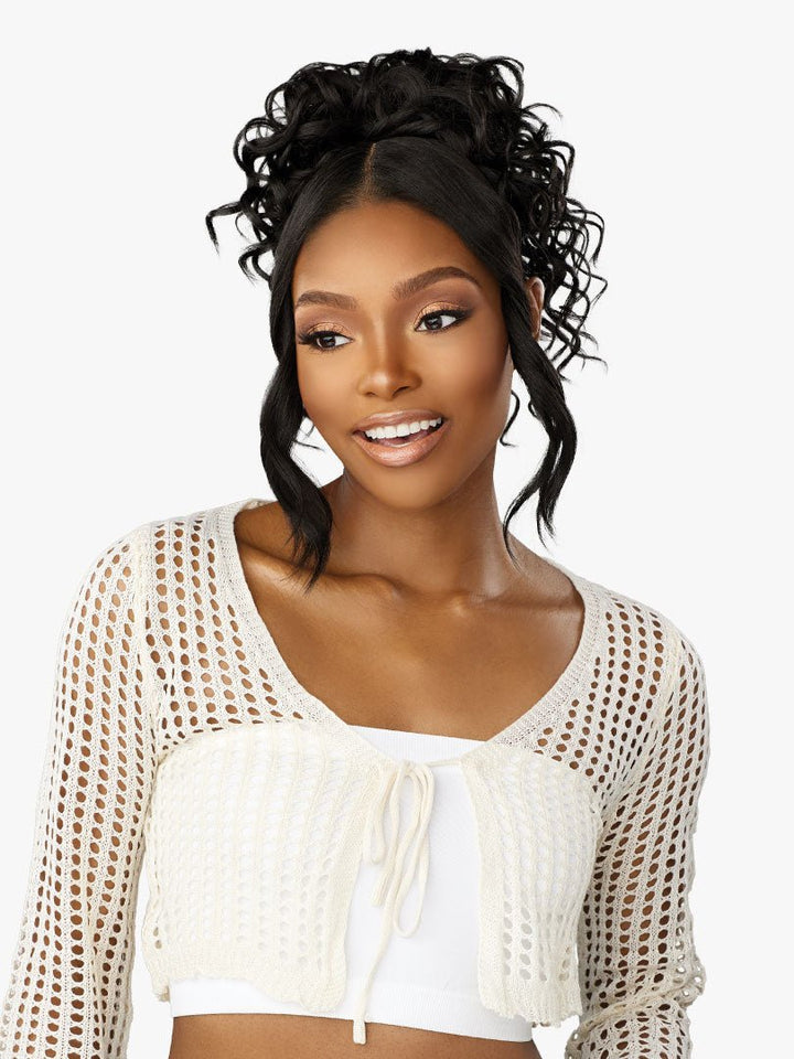 Sensationnel Lulu Bun Updo Unit 1 - Braids and Wigs