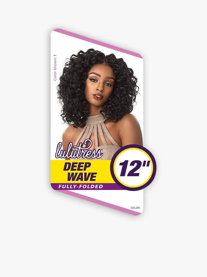 Sensationnel Crochet Braids Lulutress - Deep Wave 12" - Braids and Wigs