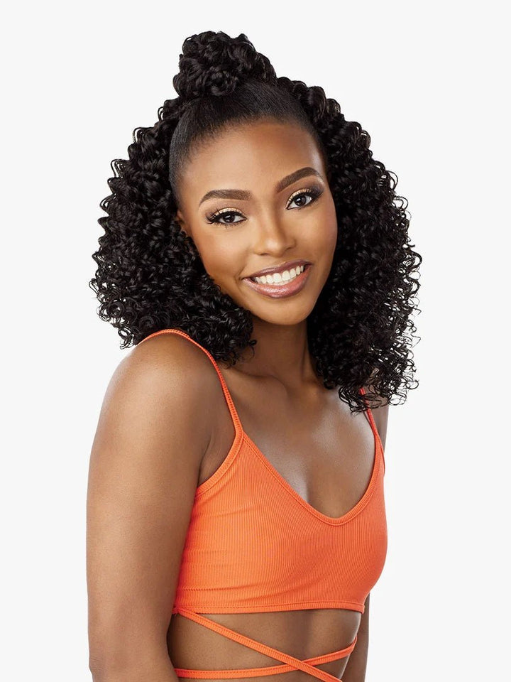Sensationnel Lulutress 2x Pre - Looped Crochet Braids - 2x Wispy Curl 3B - Braids and Wigs