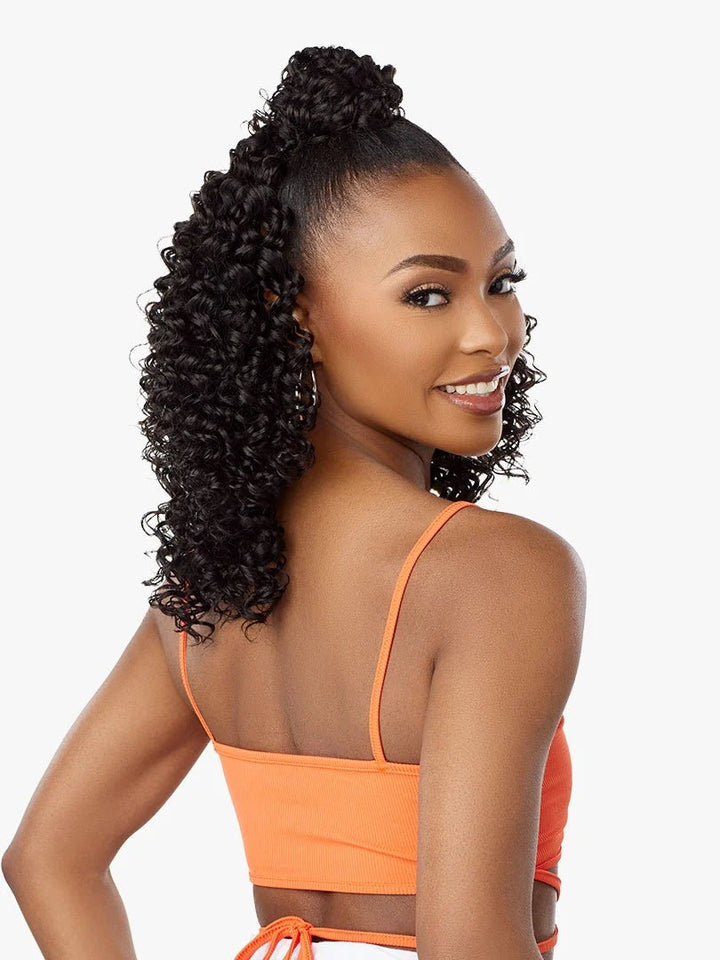 Sensationnel Lulutress 2x Pre - Looped Crochet Braids - 2x Wispy Curl 3B - Braids and Wigs