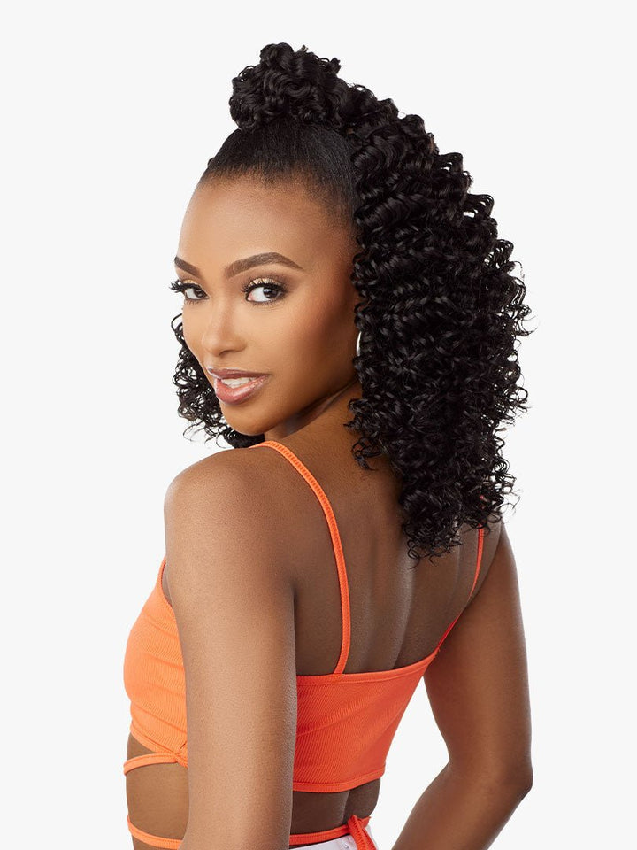 Sensationnel Lulutress 2x Pre - Looped Crochet Braids - 2x Wispy Curl 3B - Braids and Wigs