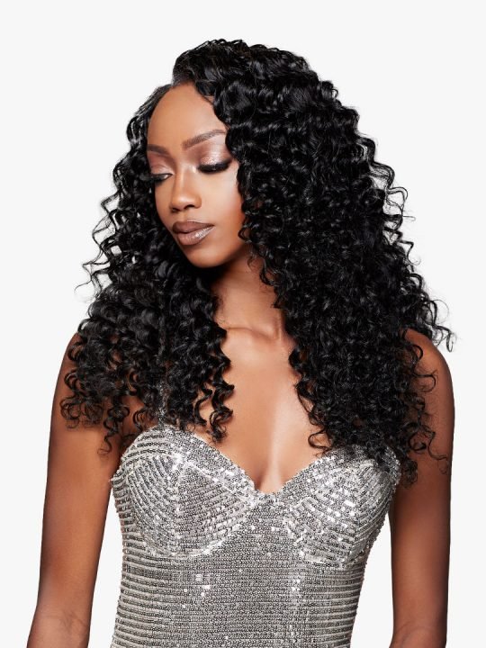 Sensationnel Lunique 15A 100% Virgin Remy Human Hair 2x6 HD Lace Closure - Euro Deep 12" - Braids and Wigs