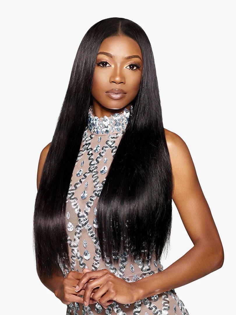 Sensationnel Lunique 15A 100% Virgin Remy Human Hair 2x6 HD Lace Closure - Straight 12" - Braids and Wigs