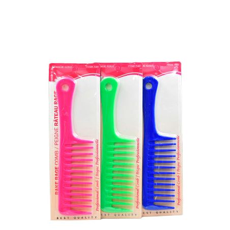 Magic Gold Rake Rage Comb Asst. – Braids and Wigs
