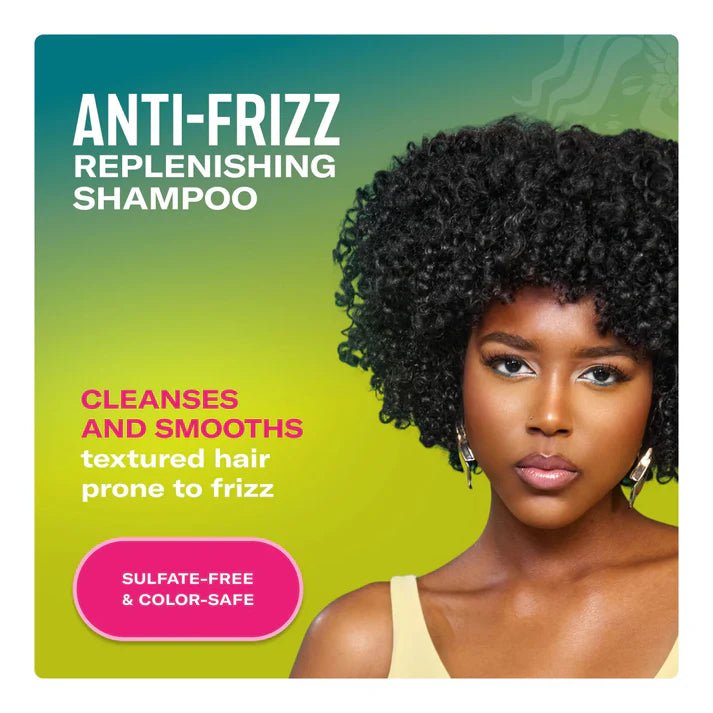 Mielle Avocado & Tamanu Anti Frizz Shampoo (12oz) - Braids and Wigs