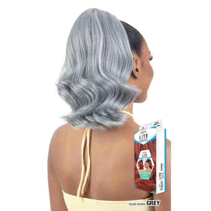 Shake-N-Go Freetress Equal Synthetic Hair Lite Ponytail - MISTY WAVE 14"