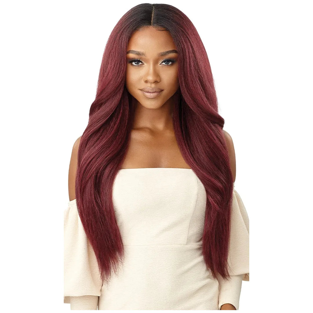 Outre 360 Frontal Lace 100% Human Hair Blend 13X6 HD Lace Front Wig - SUNNIVA