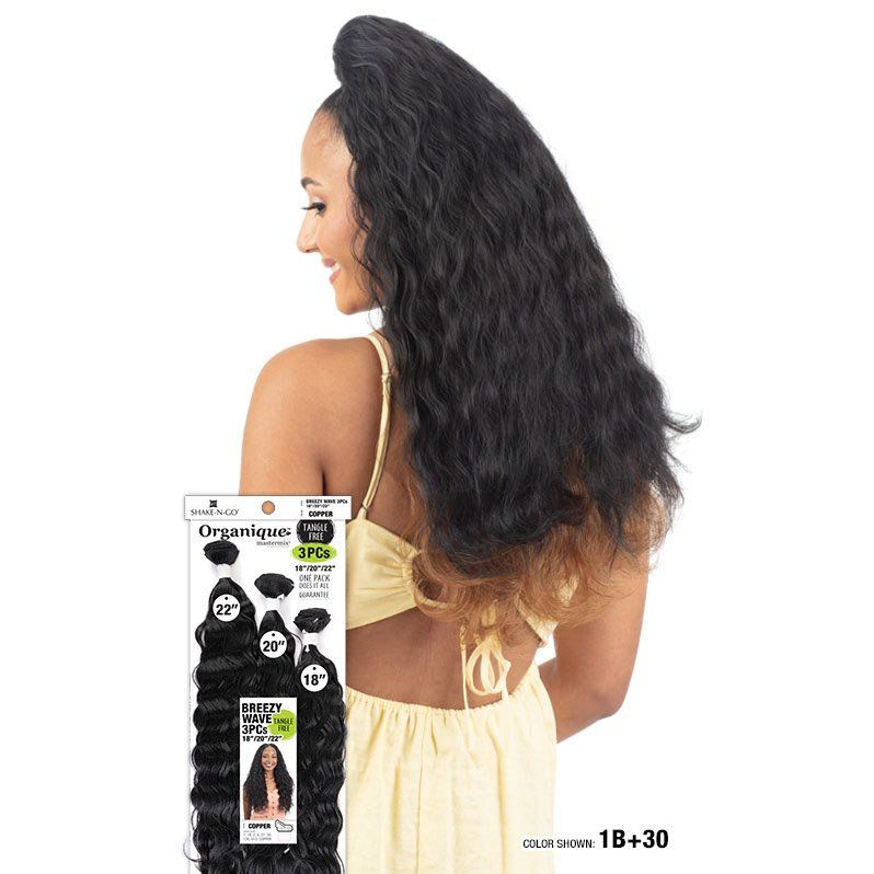 Shake N Go Organique Breezy Wave 3Pcs (18"/20"/22") - Braids and Wigs