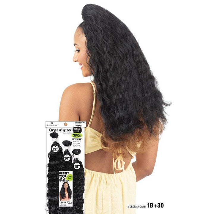 Shake N Go Organique Breezy Wave 3Pcs (18"/20"/22") - Braids and Wigs