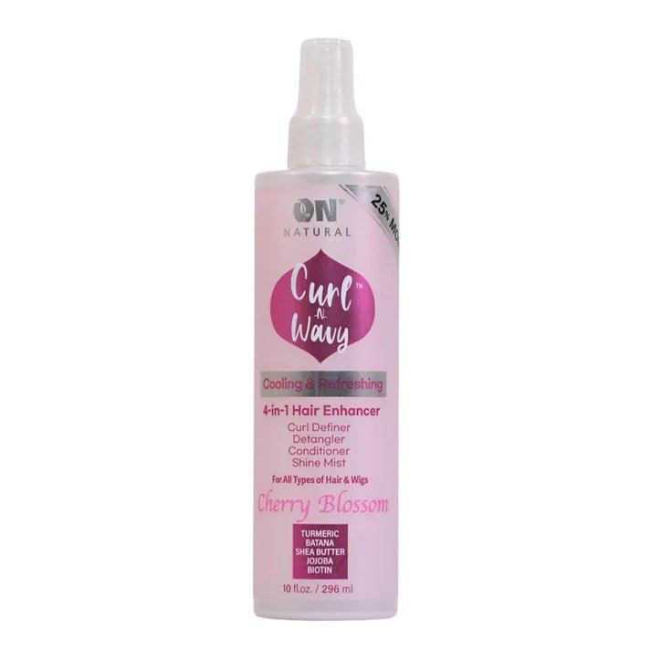 On Natural Curl & Wavy Cherry Bossom Conditioner & Detangler - Braids and Wigs