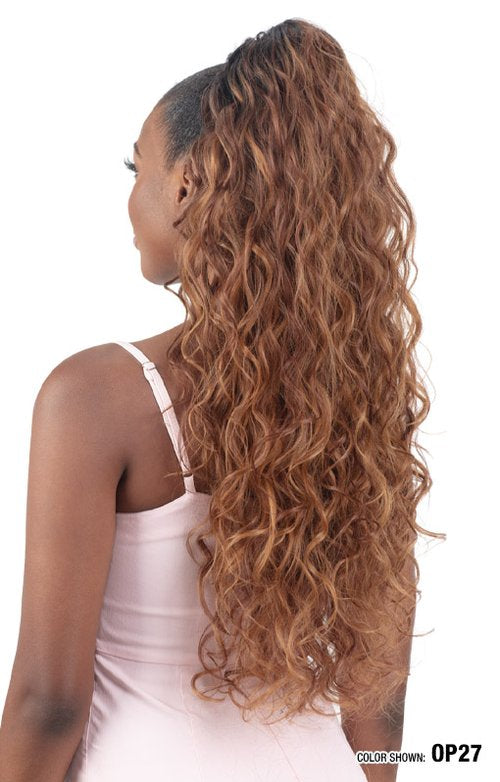 Shake N Go Freetress Organique Ponytail - VIENNA CURL 26"