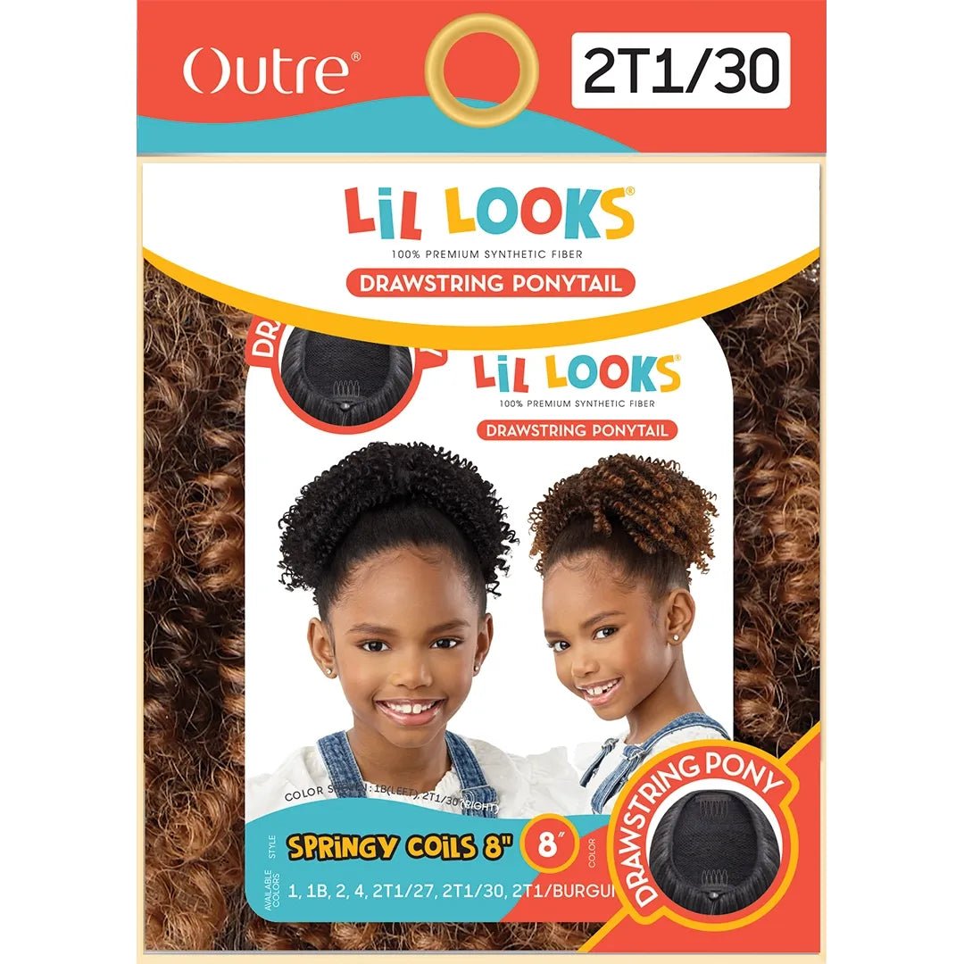 Springy Coils Outre Lil Looks Drawstring Ponytail - Springy Coils 8